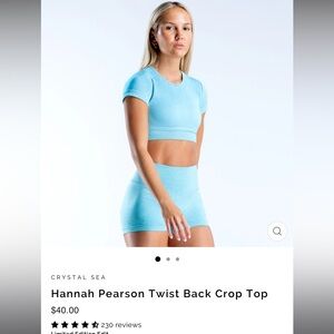 DFYNE TWIST BACK TOP